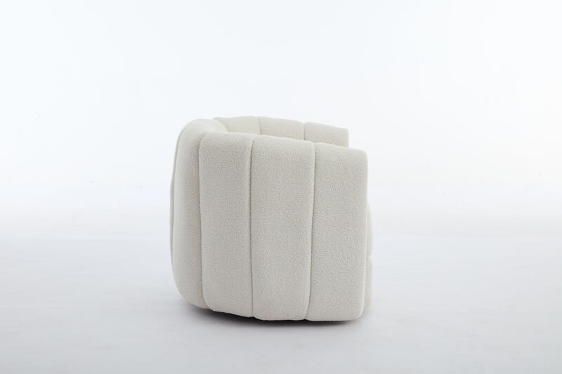 Merax Swivel Accent Barrel Chair Armchair