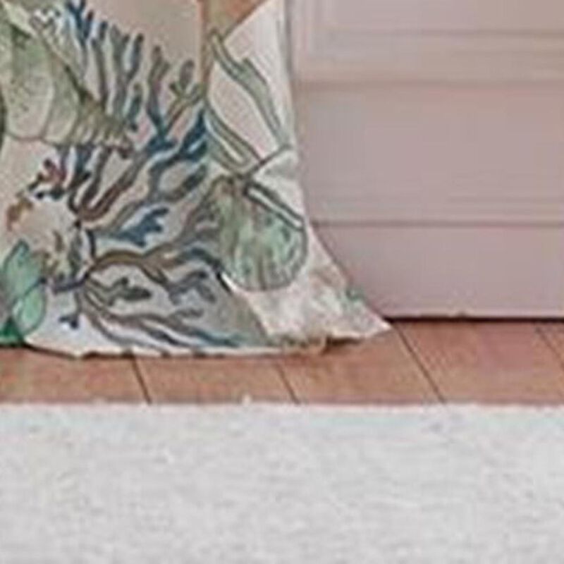Barefoot Bungalow Atlantis Window Panel And Tie Back With 3" Rod Pocket - 42X84" Jade