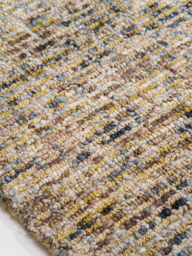 RUGSOTIC CARPETS HAND TUFTED WOOL ECO-FRIENDLY AREA RUGS  - 5'x8', Rectangle Shape, Light Green, Solid Plain Design, High Pile  Handmade Anti Skid Area Rugs for Living Room, Bed Room (KWC111)