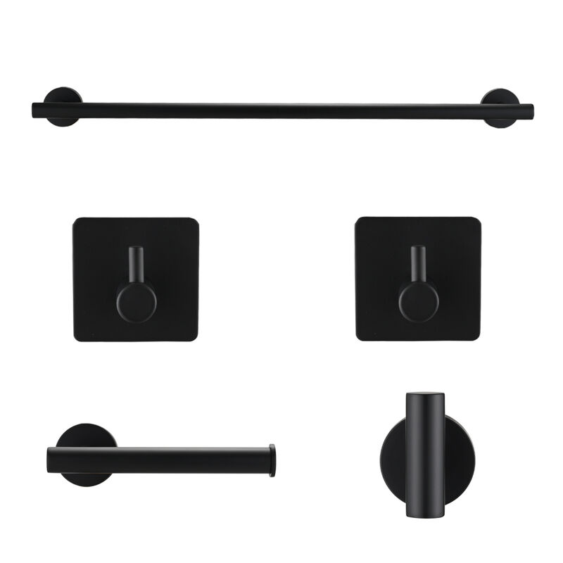 Bathroom Matte Hardware Accessories 5 Pieces Set