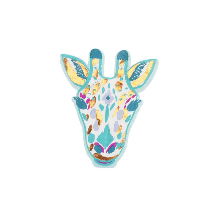 Ma Fete Giraffe Dinner Paper Napkins, (16)