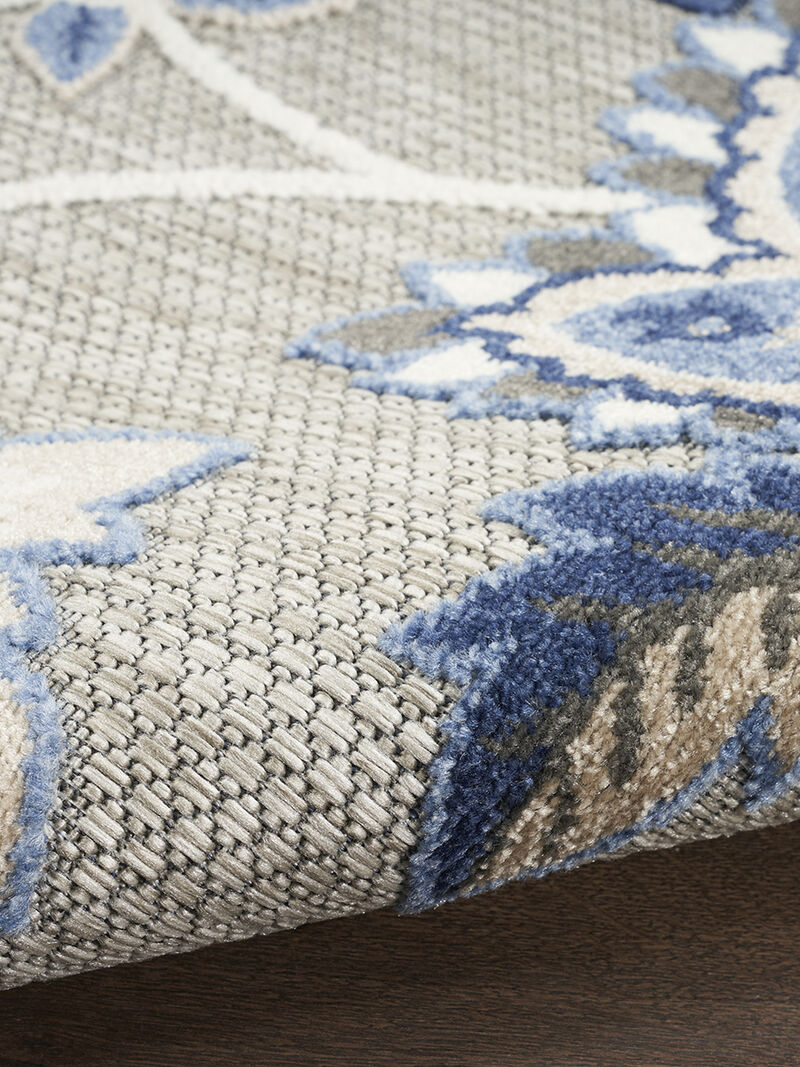 Aloha ALH31 Blue/Gray 9' x 12' Rug