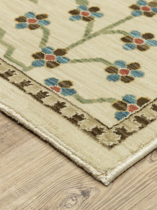 Francesca 2' x 3' Ivory Rug