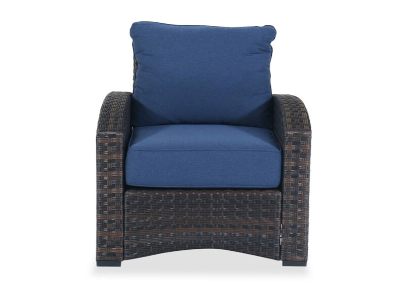 Windglow Outdoor Lounge Chair with Cushion