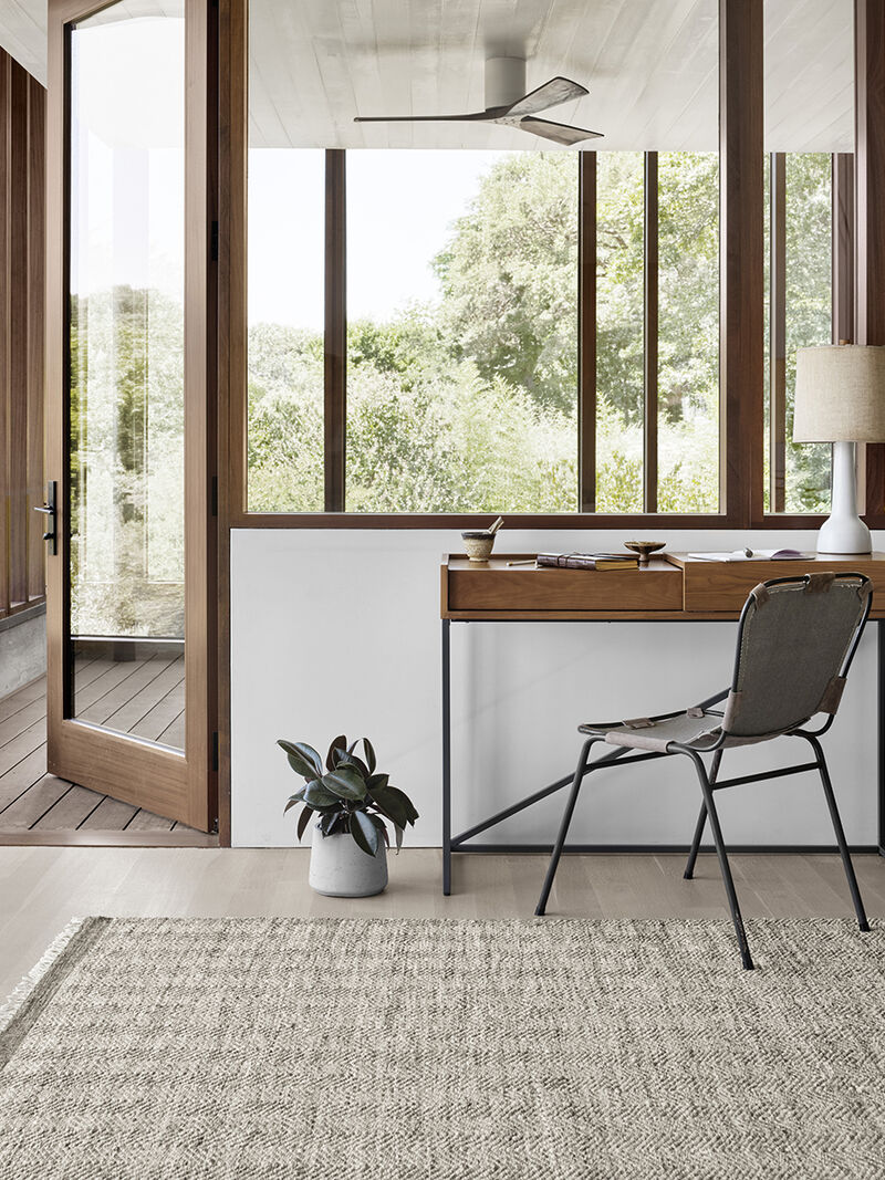 Omen OME01 Grey 3'6" x 5'6" Rug