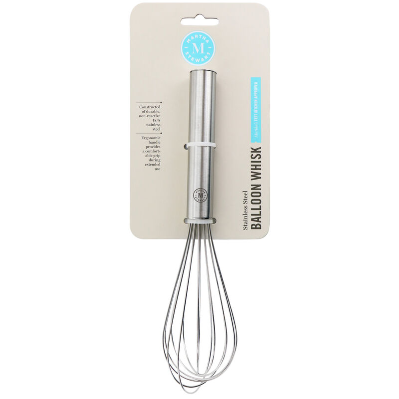 Martha Stewart 9in Stainless Steel Balloon Whisk