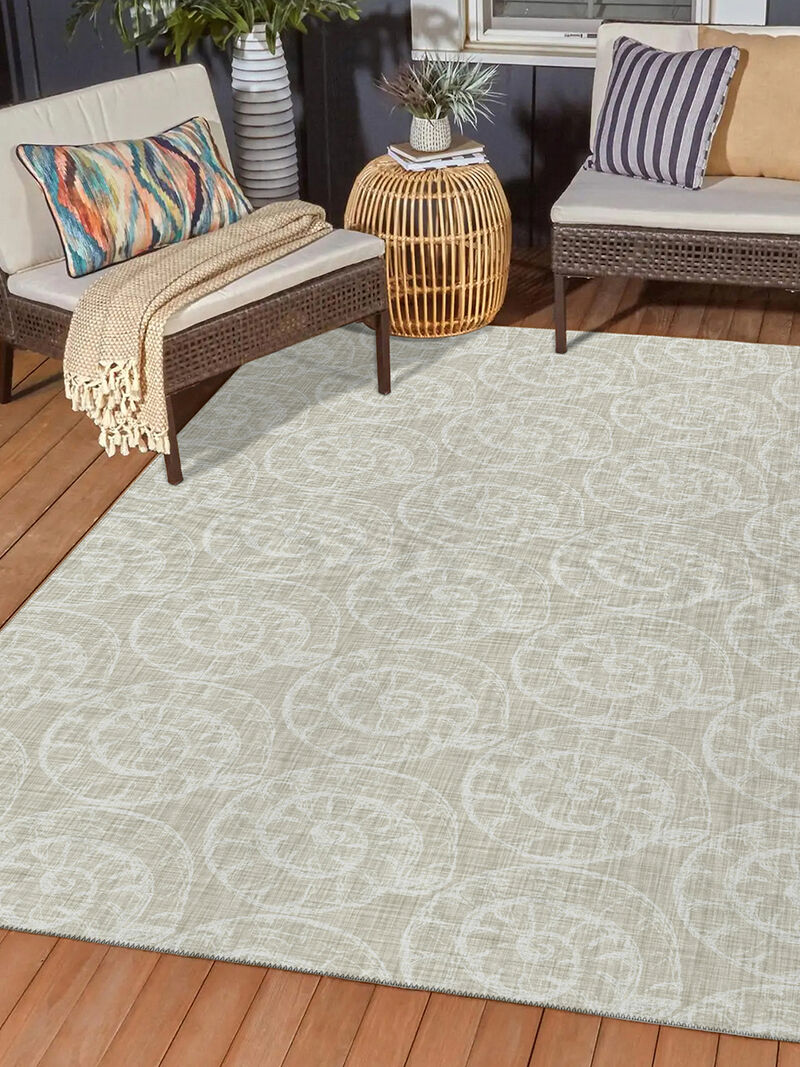Seabreeze SZ11 Taupe 10' x 14' Rug