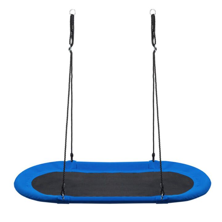 Hivvago 60 Inch Saucer Surf Outdoor Adjustable Swing Set