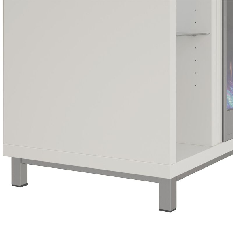 Ameriwood Home Lumina Fireplace TV Stand for TVs up to 48"