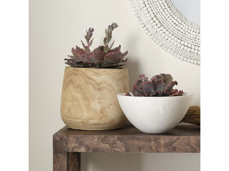Brea Wooden Vase