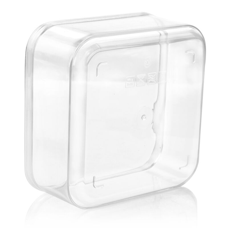 Martha Stewart 2 Piece Plastic Stackable Container Set with Lids