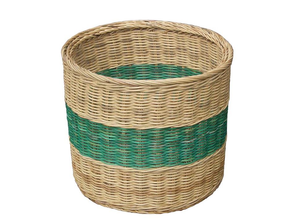 Wicker Magazine Basket