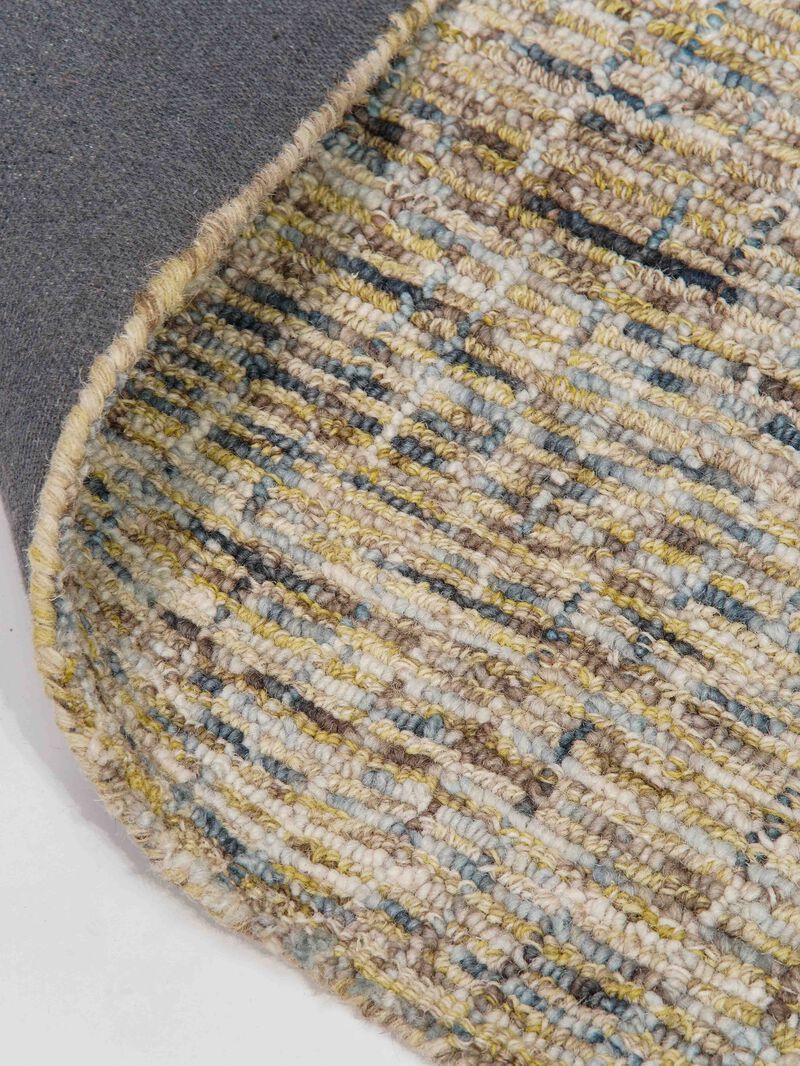 RUGSOTIC CARPETS HAND TUFTED WOOL ECO-FRIENDLY AREA RUGS  - 5'x8', Rectangle Shape, Light Green, Solid Plain Design, High Pile  Handmade Anti Skid Area Rugs for Living Room, Bed Room (KWC111)