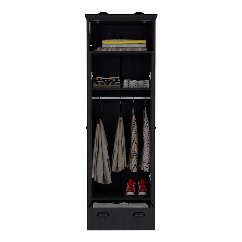 Armoire Dumas, Bedroom, Black