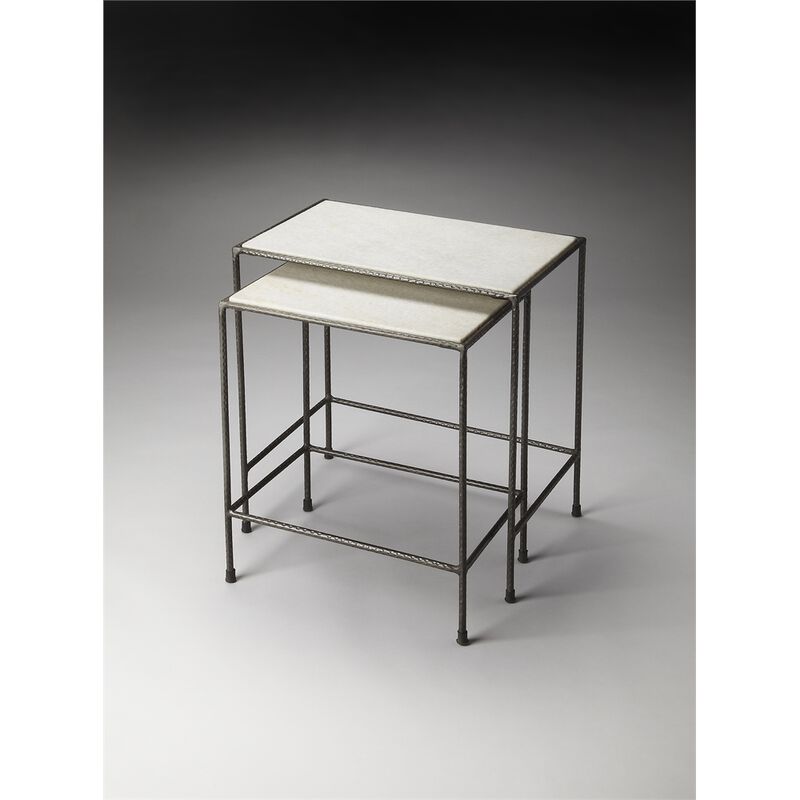 Marble Nesting Tables, Belen Kox