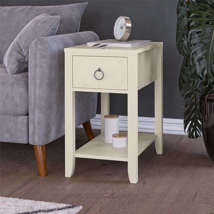 Novogratz Her Majesty Narrow Side Table