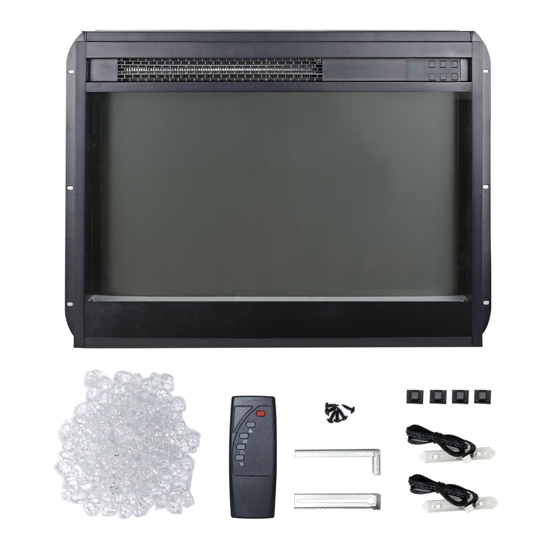 Streamdale 60" Electric Media Stand with LED Lights
