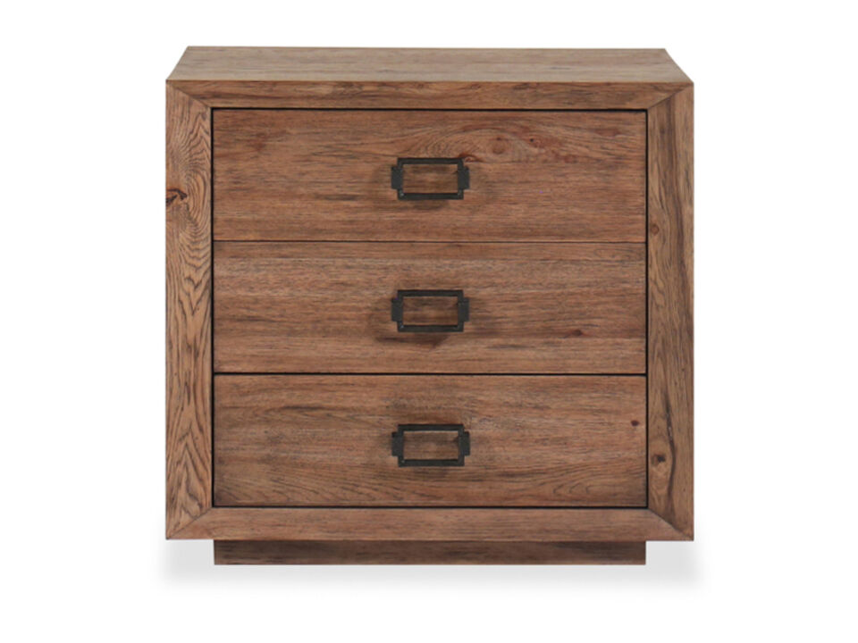 Big Sky Three Drawer Nightstand