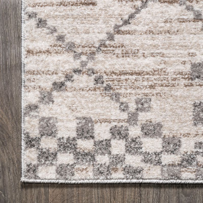 Asilah Moroccan Modern Diamond Area Rug
