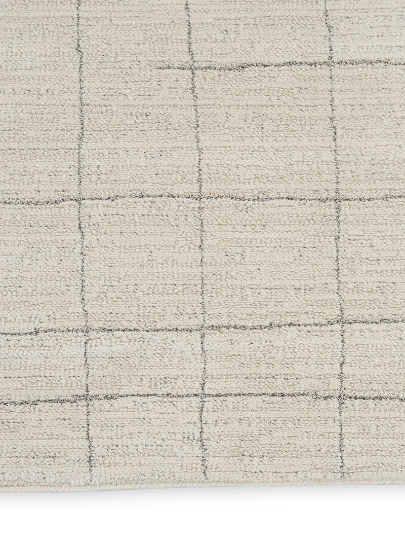Andes AND04 Ivory/Gray 6' x 9' Rug
