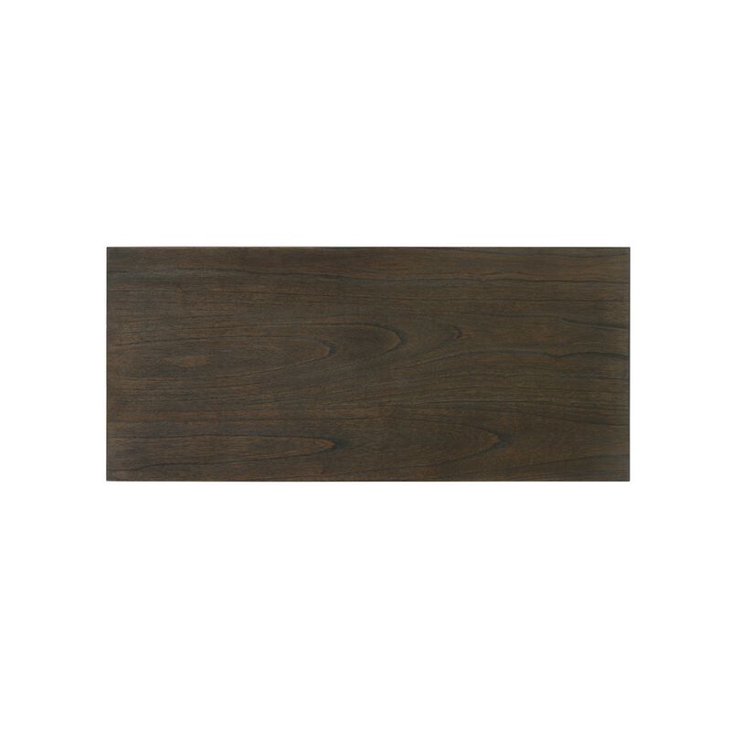Yuki 72-88 Inch Extendable Dining Table, Tapered Legs, Vintage Walnut Brown-Benzara