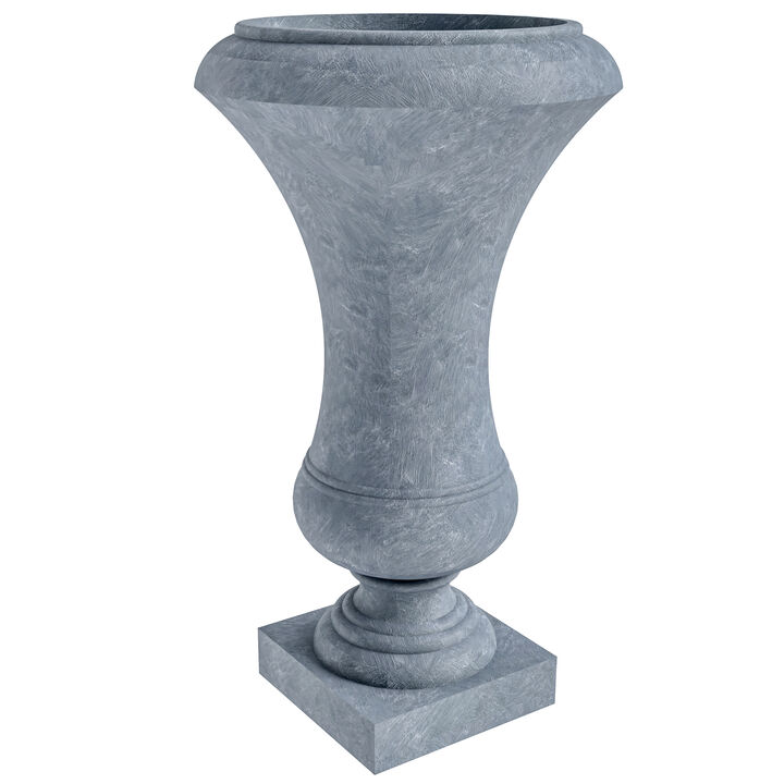 LeisureMod Daisy Series Fiberstone and MgO Clay Planter