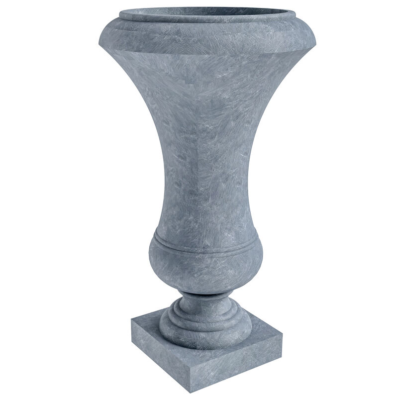 LeisureMod Daisy Series Fiberstone and MgO Clay Planter
