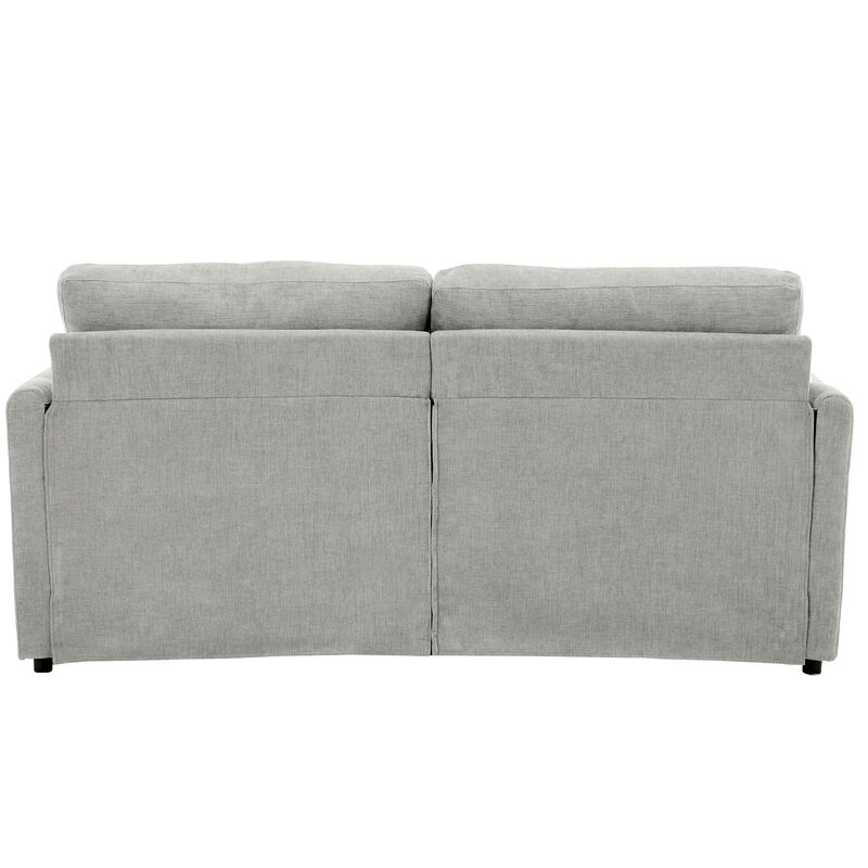 Merax Upholstered Loveseat Sofa for Living Room