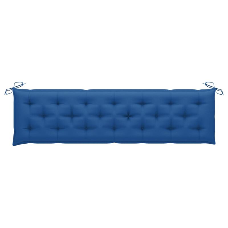 vidaXL Cushion for Swing Chair Blue 78.7" Fabric