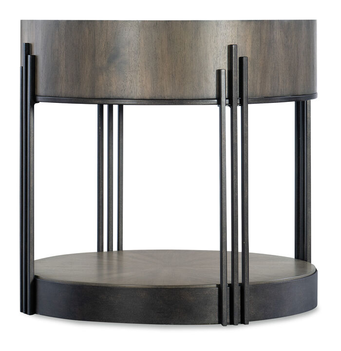 Commerce and Market Skyline Side Table