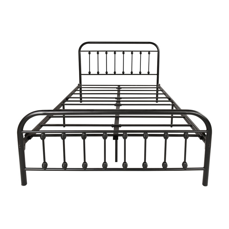 Streamdale Full Metal Platform Bed Frame w/ Headboard