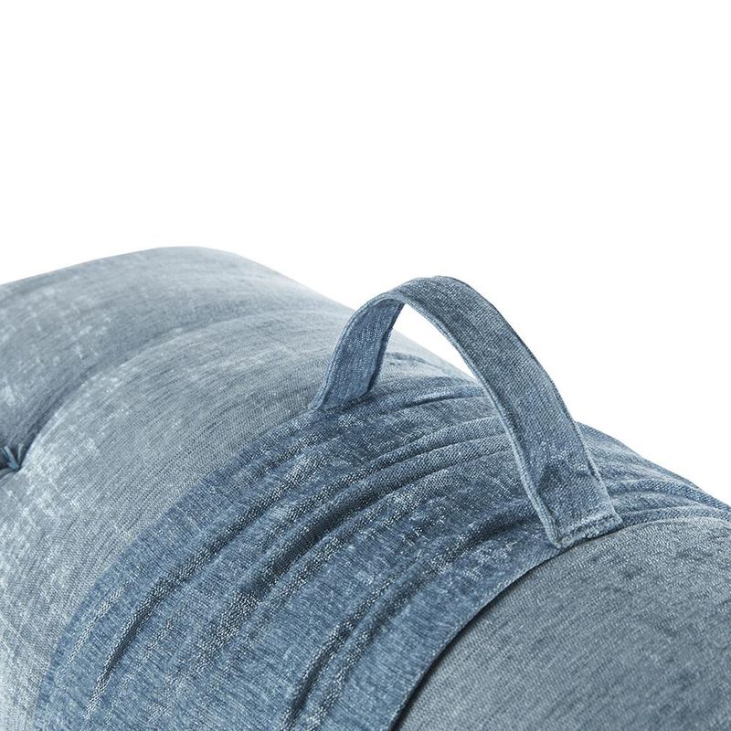 Belen Kox Aqua Bliss Chenille Lounge Floor Pillow Cushion, Belen Kox