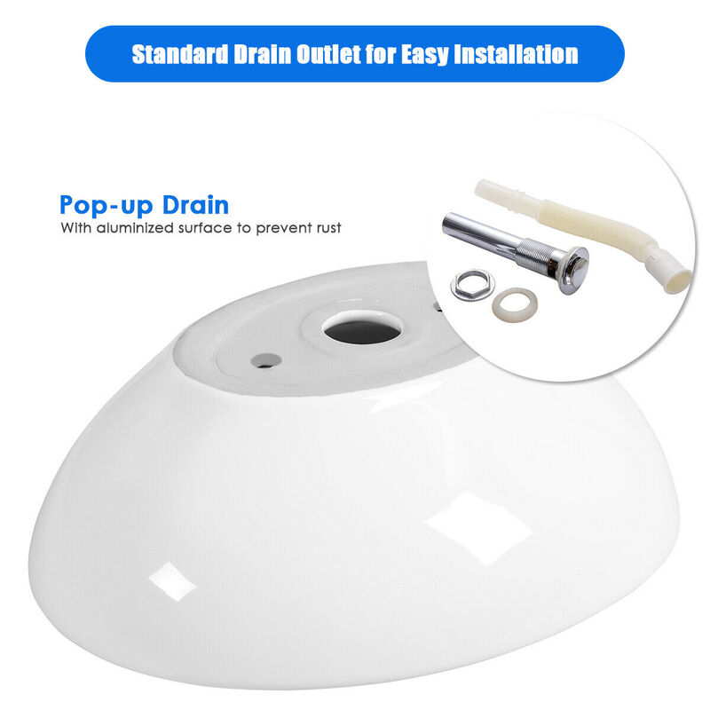 Bathroom Ceramic Vessel Sink for Stylish and Modern Bathroom Vanity Design