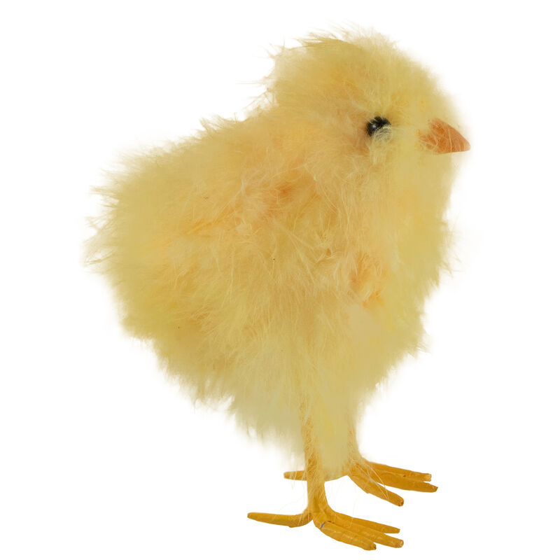 5” Yellow Feather Easter Chick Figure