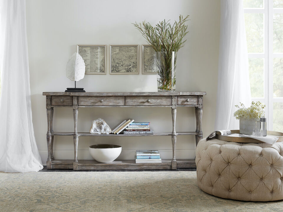 Sanctuary 4-Drawer Console