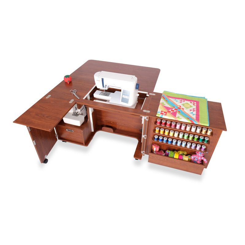 Arrow Wallaby Sewing Cabinet Teak