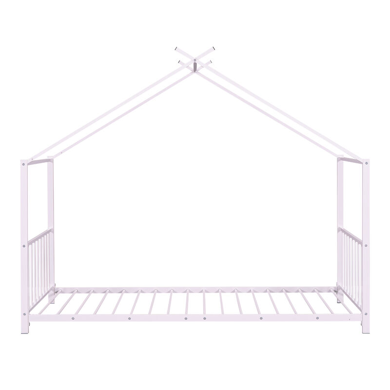 Merax Modern Metal House Platform Bed
