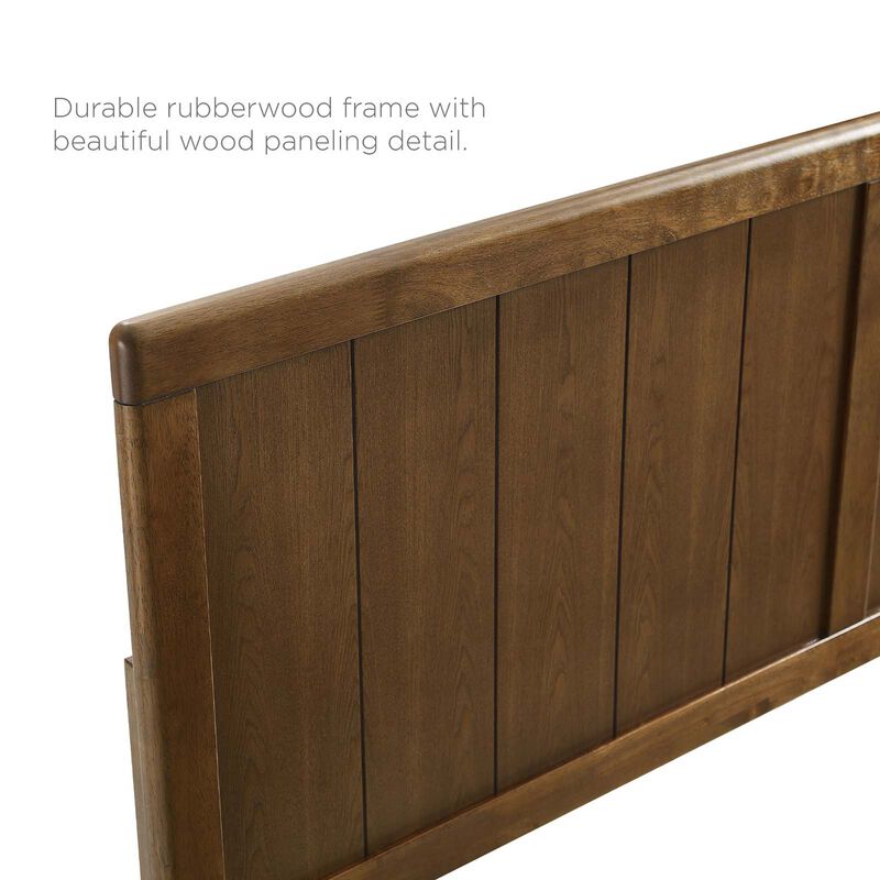 Modway - Alana Full Wood Platform Bed with Angular Frame