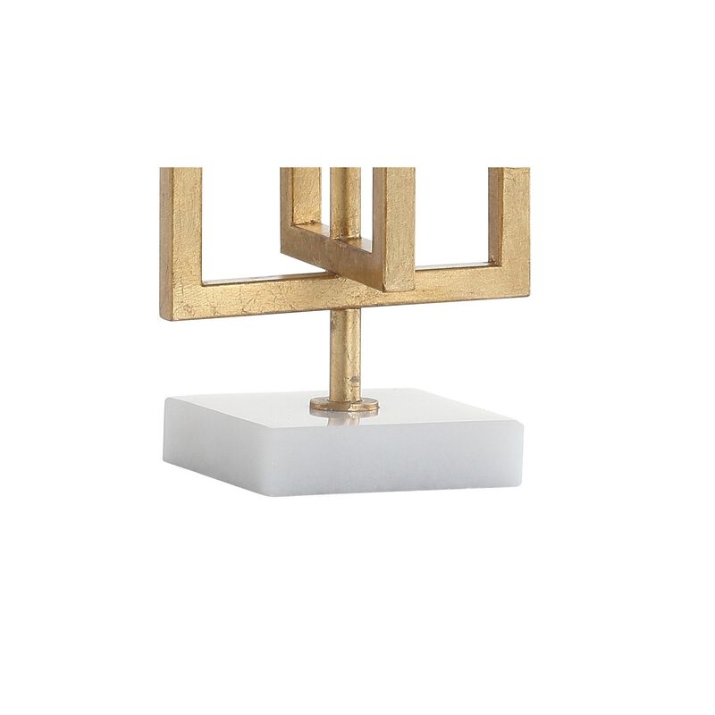 Anya Metal/Marble LED Table Lamp