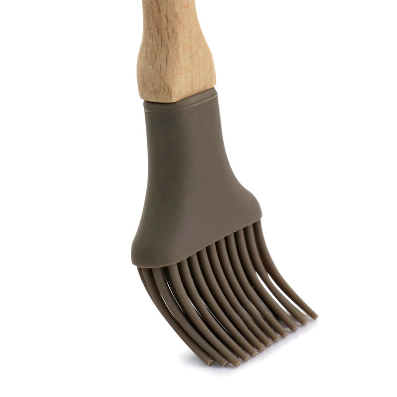 Martha Stewart Bainford Silicone Mini Brush Kitchen Utensil in Taupe