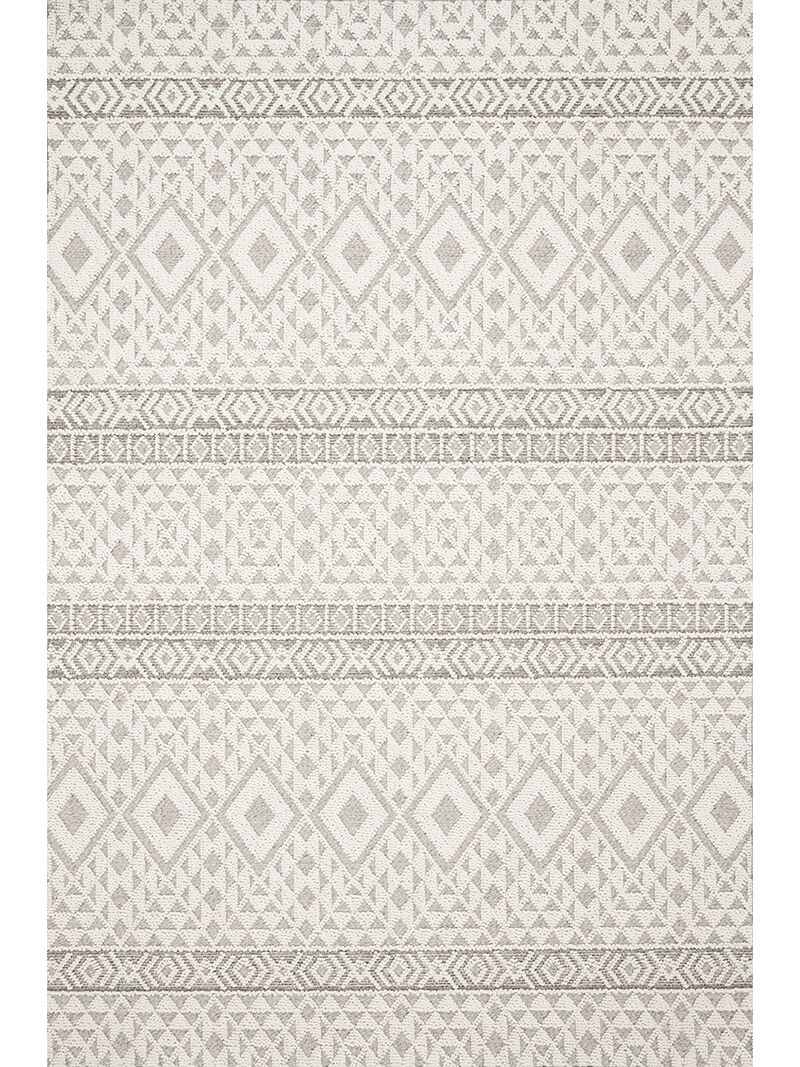 Cole Silver/Ivory 9'6" x 12'8" Rug