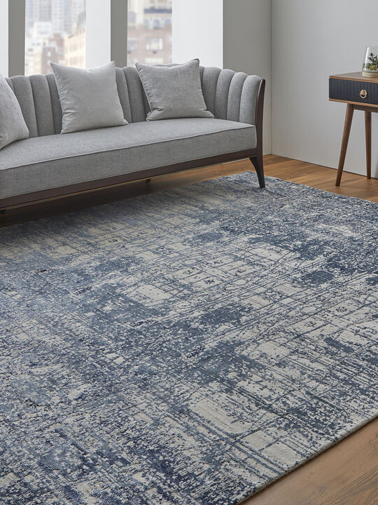 Eastfield 69AEF 2' x 3' Blue/Ivory Rug