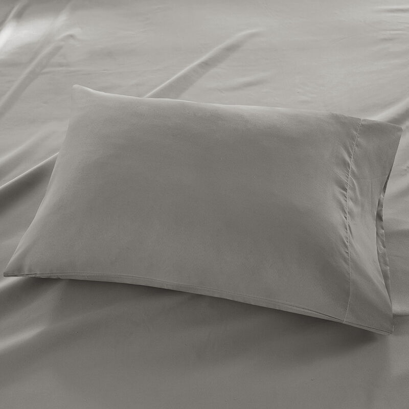 Gracie Mills Hugo Deep Pocket Brushed Microfiber Sheet Set with 3M Moisture Wicking