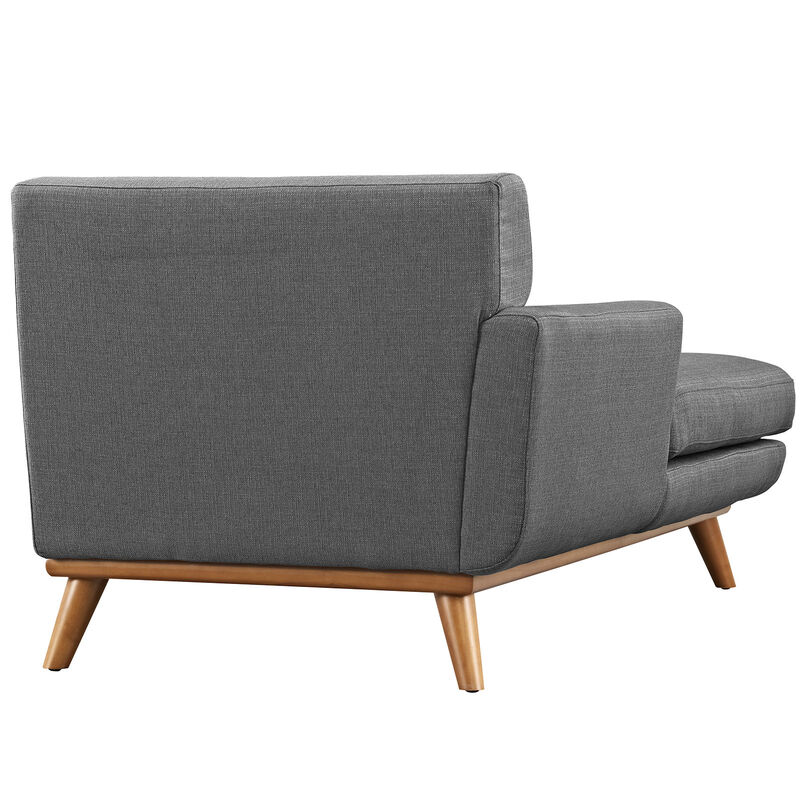 Engage Left-Facing Upholstered Fabric Chaise EEI-1793-AZU