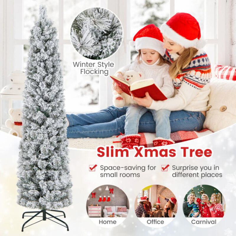 Artificial Christmas Tree for Holiday Décor, Pre-Lit & Realistic Pine Needles