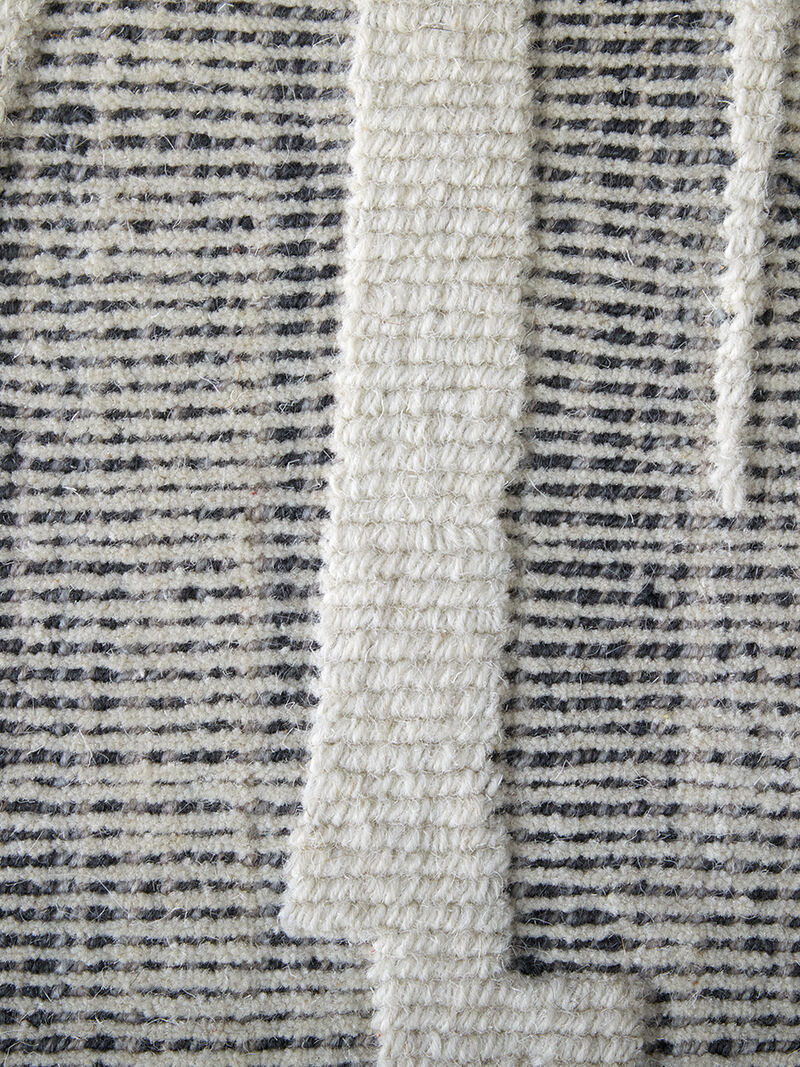 Peconic T8009 Ivory/Black 8' x 10' Rug By Thom Filcia