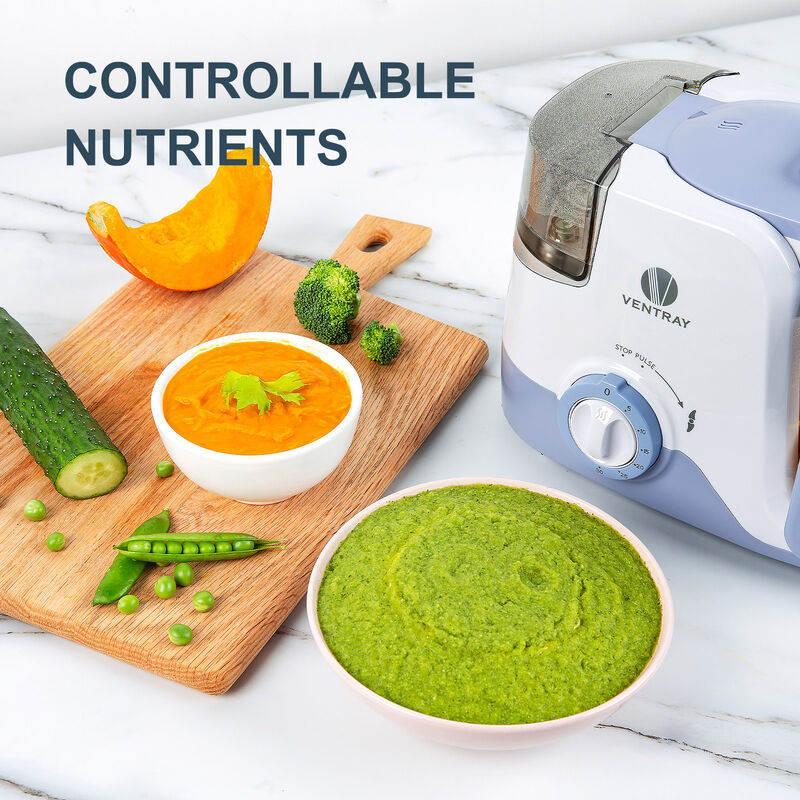 VENTRA Baby Food Maker for Twins & Triplets, All-in-one Large Capacity Baby Food Processor