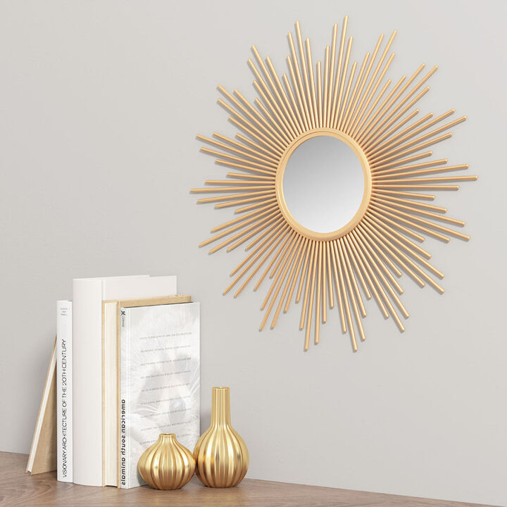 Fiore Sunburst Wall Decor Mirror 29.5"