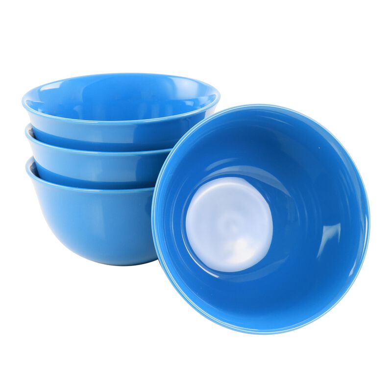 Gibson Home Mercer 12pc Blue Stoneware Dinnerware Set