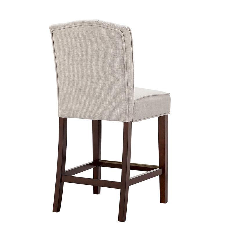 Gracie Mills Darah 26" Tufted Counter Stool